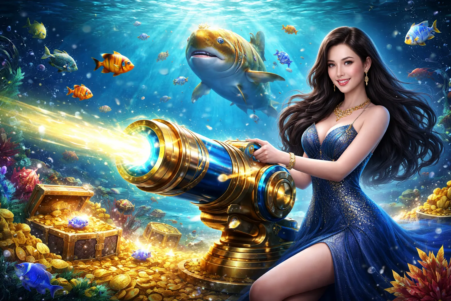Bắn Cá 88cc - Đại dương vàng