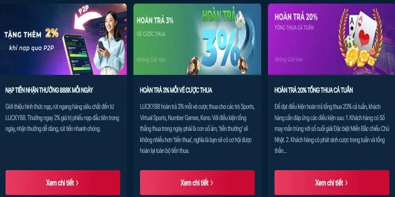 Hoàn trả hàng ngày 88cc